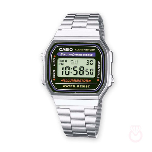 CASIO Casio Vintage Iconic mujer plateado  A168WA-1YES